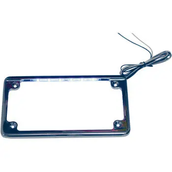 License Plate Frame With Led Lights 1
