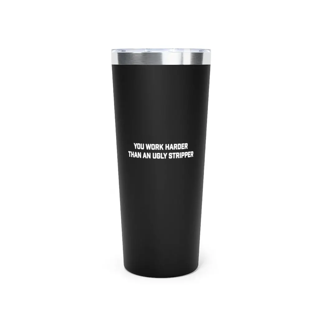 Alpha | Work Hard Copper Vacuum Insulated Tumbler, 22Oz 1
