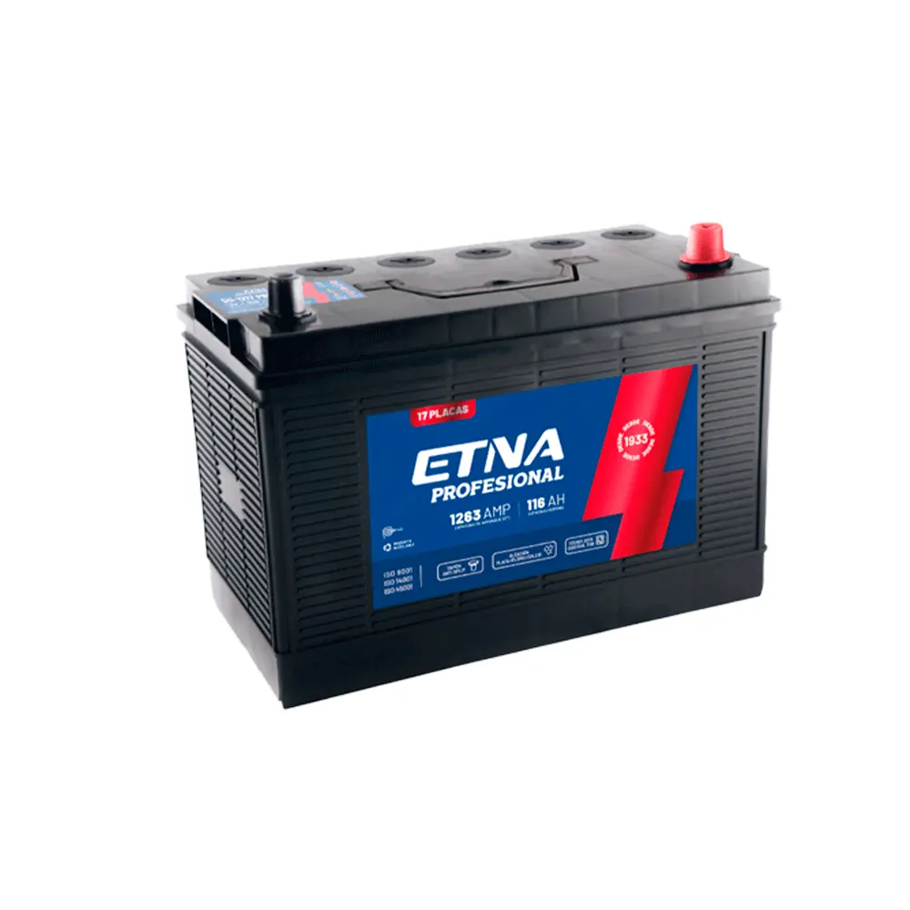 Bateria 17 Placas 12Vc (Su-1217) Etna 1