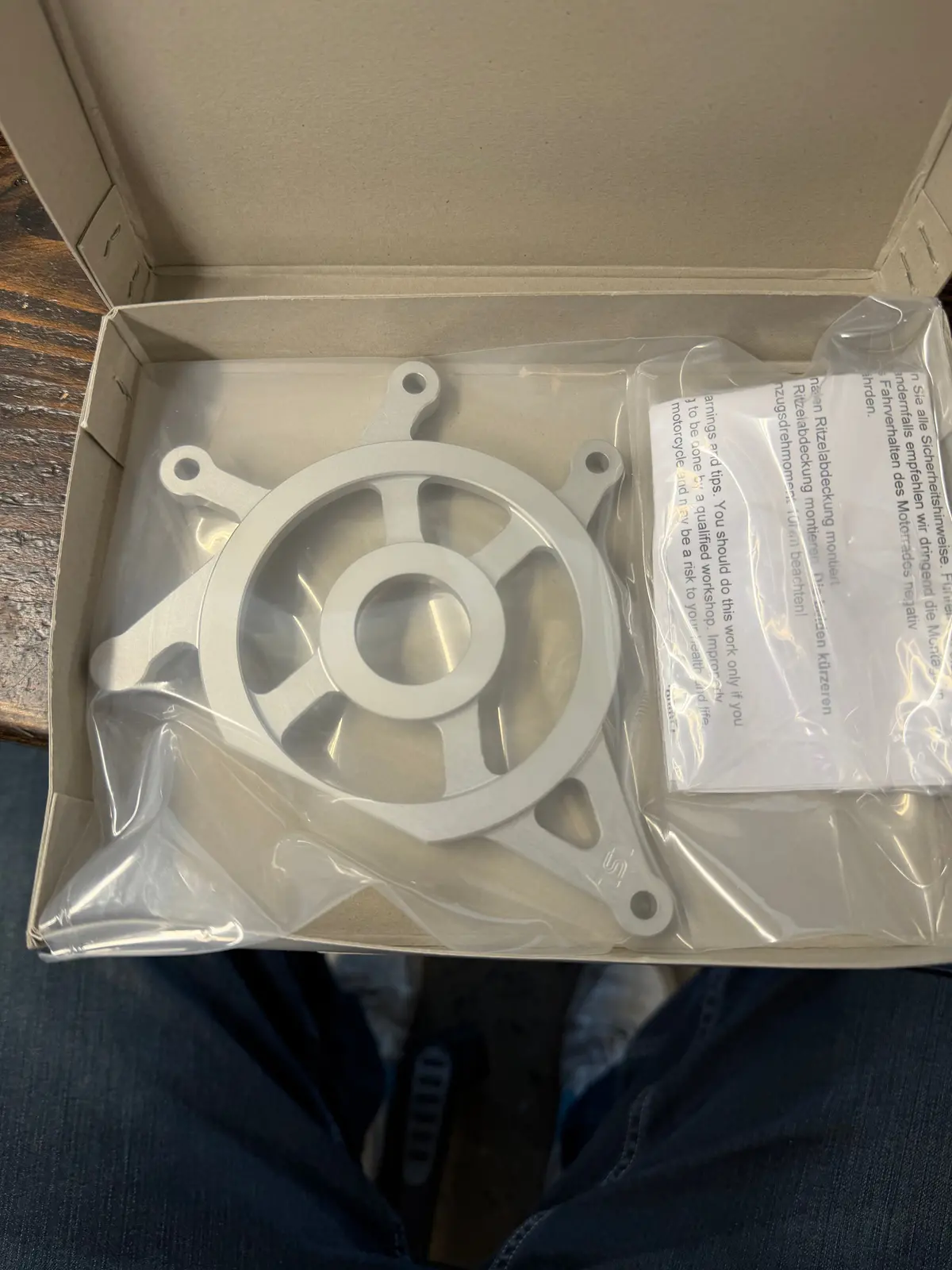 Lsl Billet Sprocket Cover - 2011+ Speed Triple - Silver 1