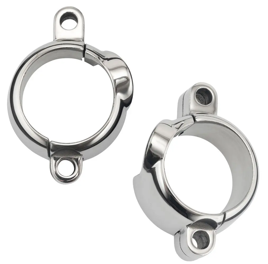 Motone Stealth Exhaust Clamps - Lc - Polished 1