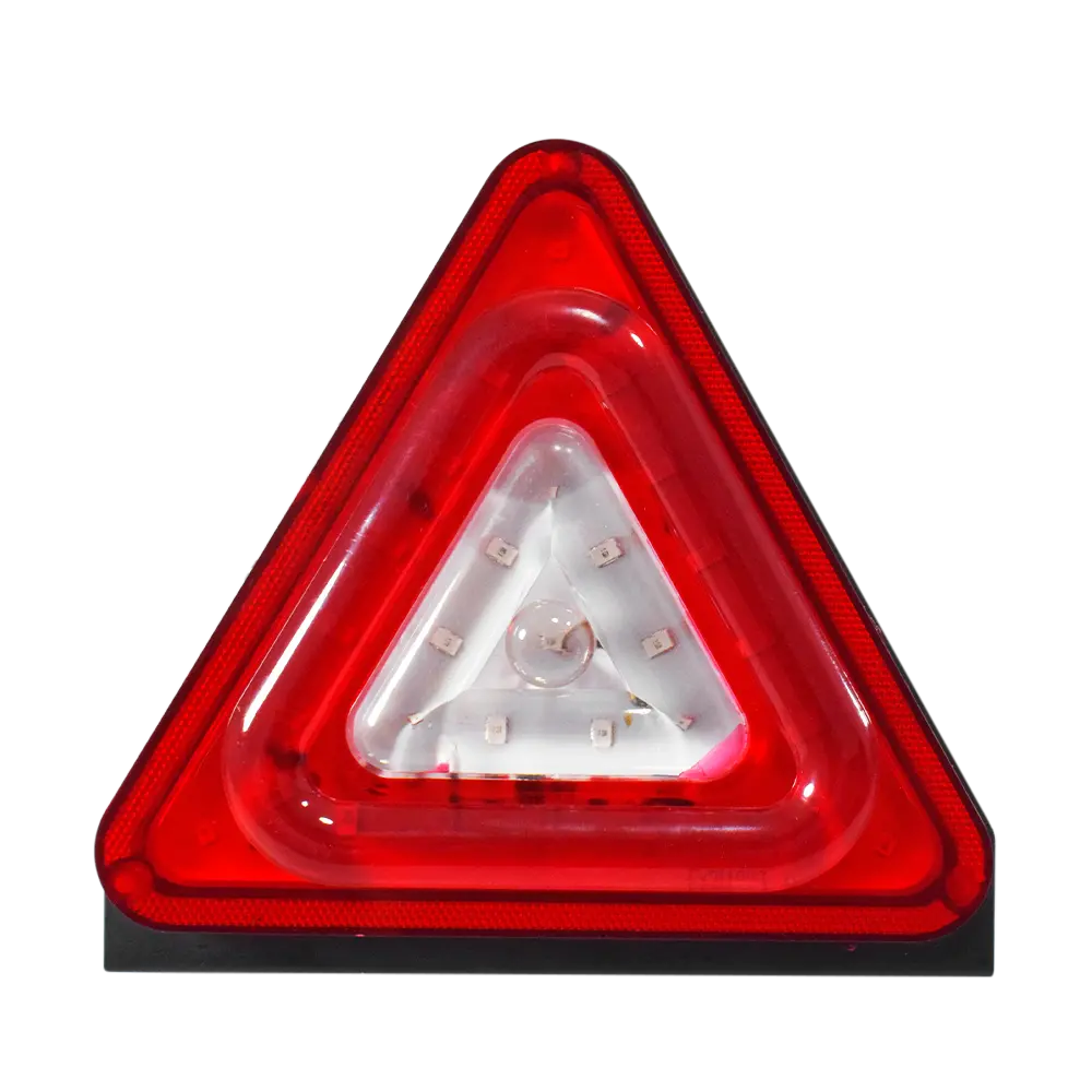 Faro Posterior Triangulo 31 Luz Led Destellante Rojo – Azul 24V Hb 1