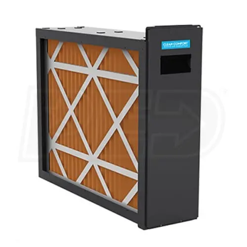 Clean Comfort 16"X25" - Whole Home Media Air Cleaner - Merv 11 - 1400 Cfm  Am11-1625-5 1