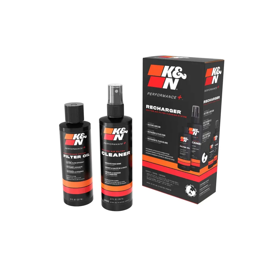 K&N Air Filter Recharger Service Kit - Squeeze Black 1