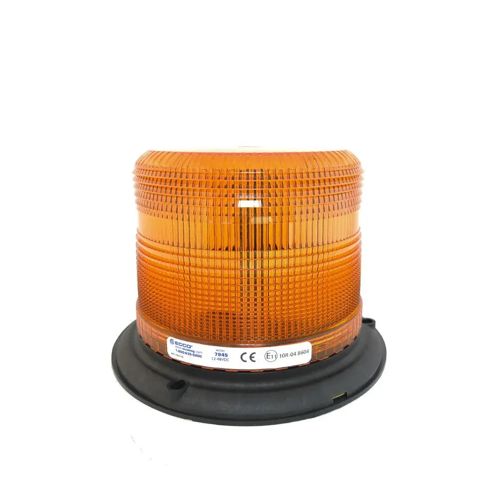 Circulina Estrobo Sin Iman 12V 24V Led Ambar Baja 1