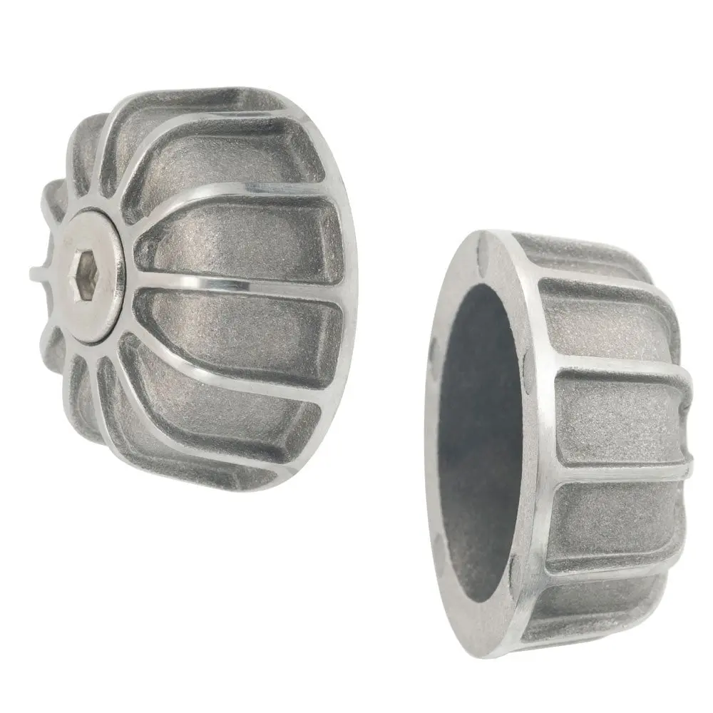Motone Gemini Bar End Finishers - Shot / Polished Finish 1