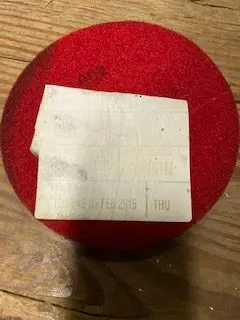 7" Resin Pad #400 A80220 1