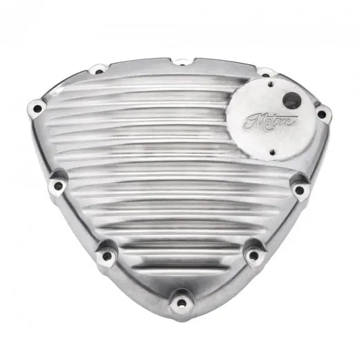 Motone Finned Stator Engine Cover - Brushed Finish 1