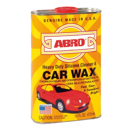 Abro Silicone Cleaner & Car Wax 1