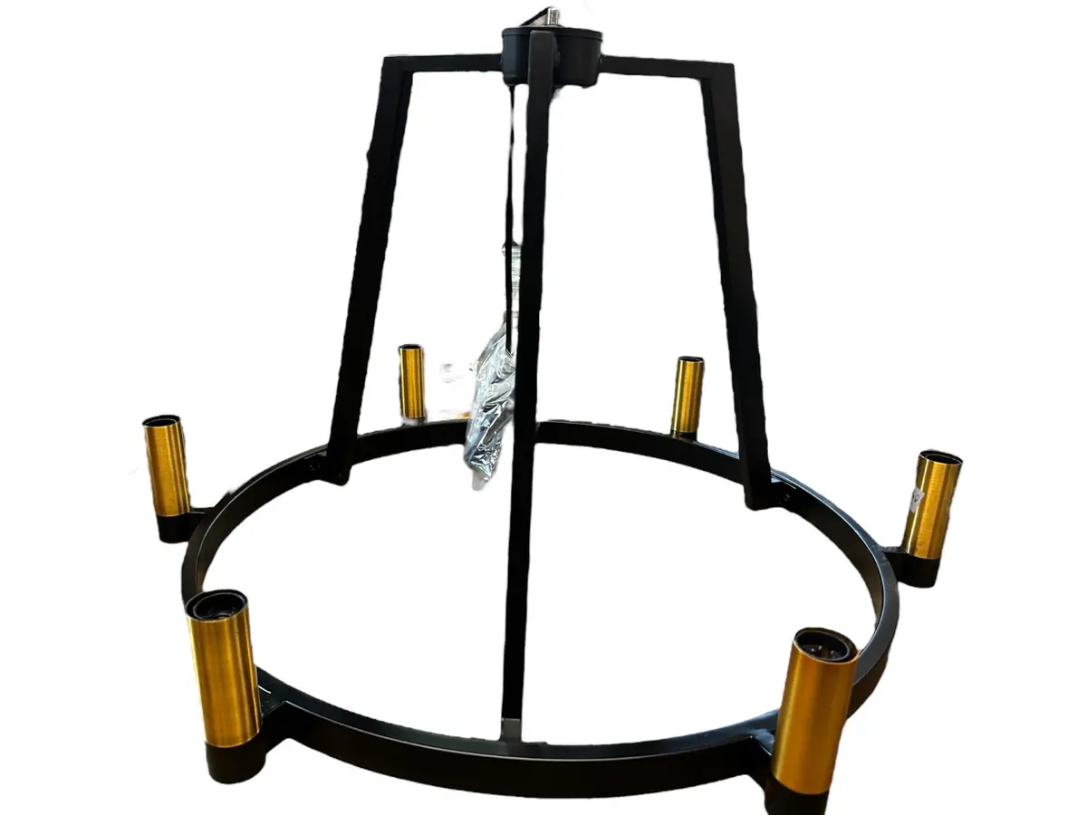 Artcraft Lighting, Ac11126, Regent 6 Light 26" Wide Ring Chandelier With Candle-Style Sockets - New In Box 1