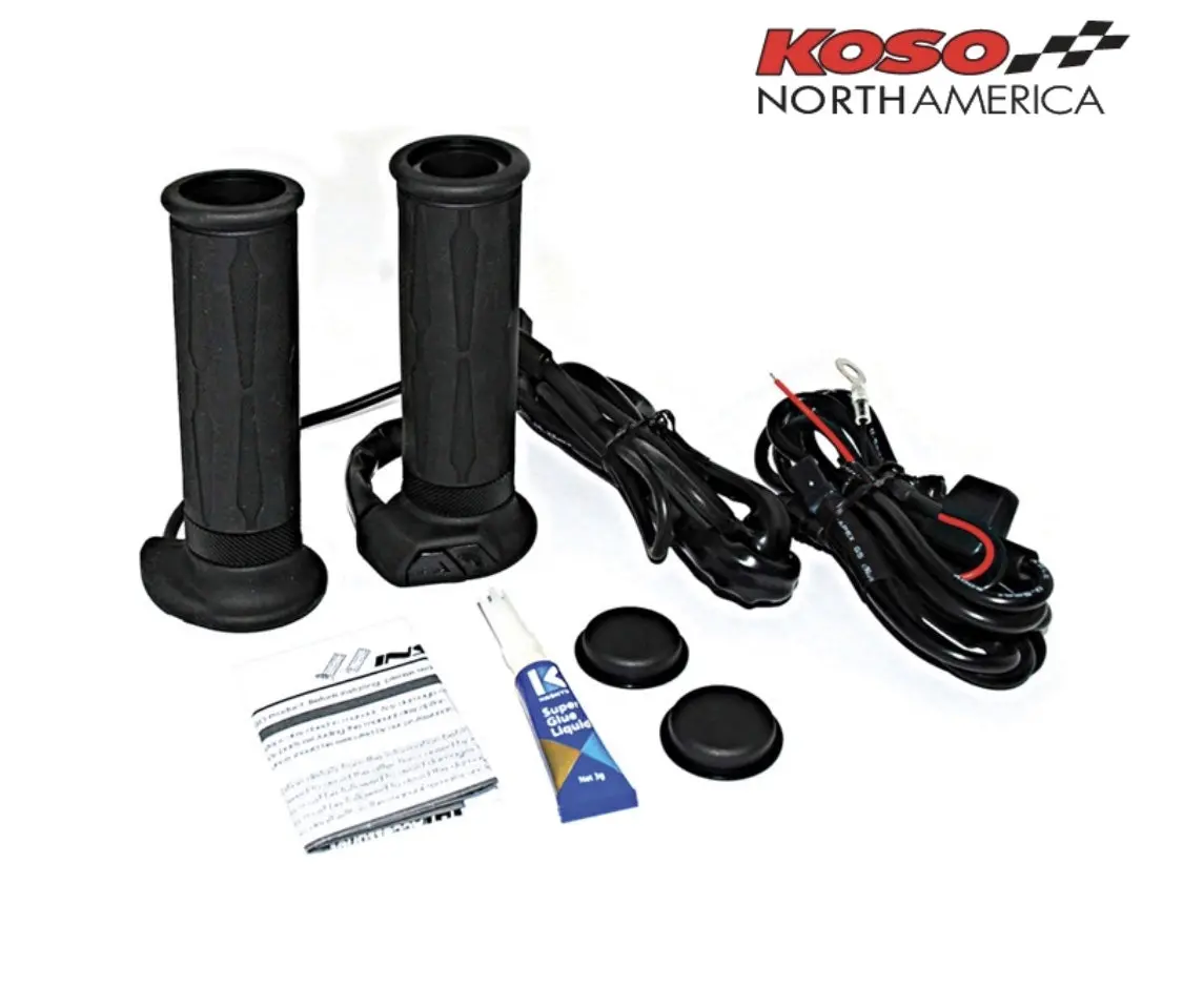 Koso Apollo Heated Grips - 7/8” Handlebars 1