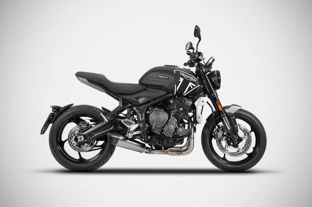 Zard Conical 3>1 Full Exhaust For Triumph Trident 660 2