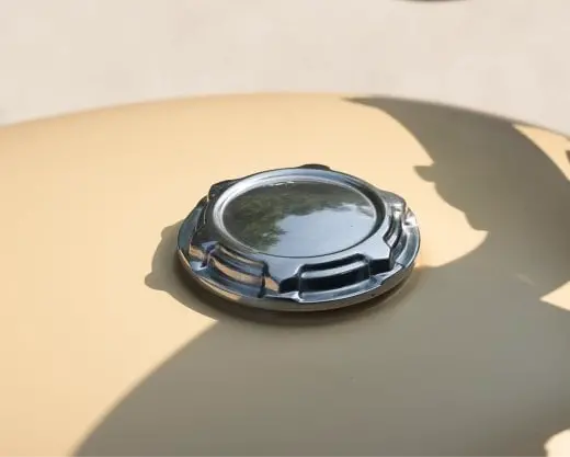 Motone Telstar Gas Cap - Polished - Triumph Classics 1