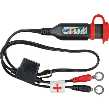 Optimate Charging Cable With Lead Acid Battery Monitor 1