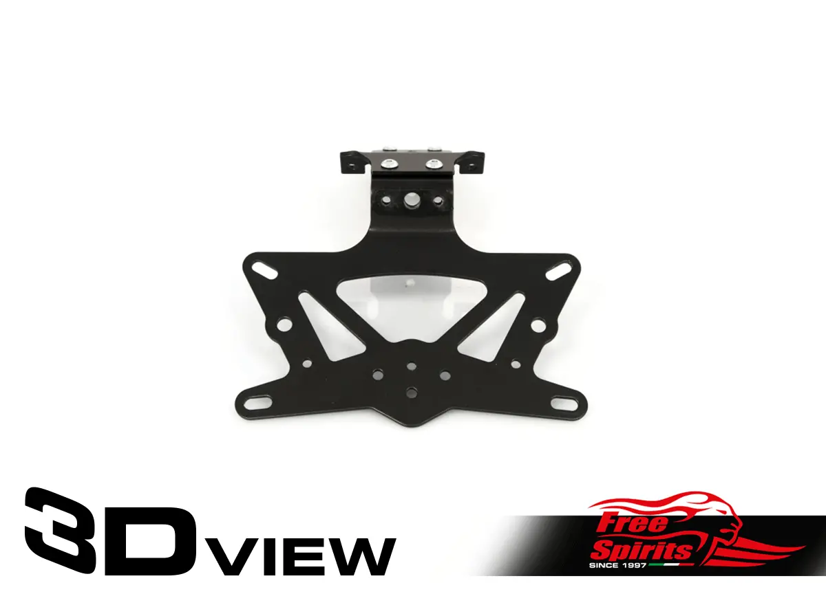 Free Spirits Speed Twin Short Cut License Plate Bracket / Tail Tidy Kit 2