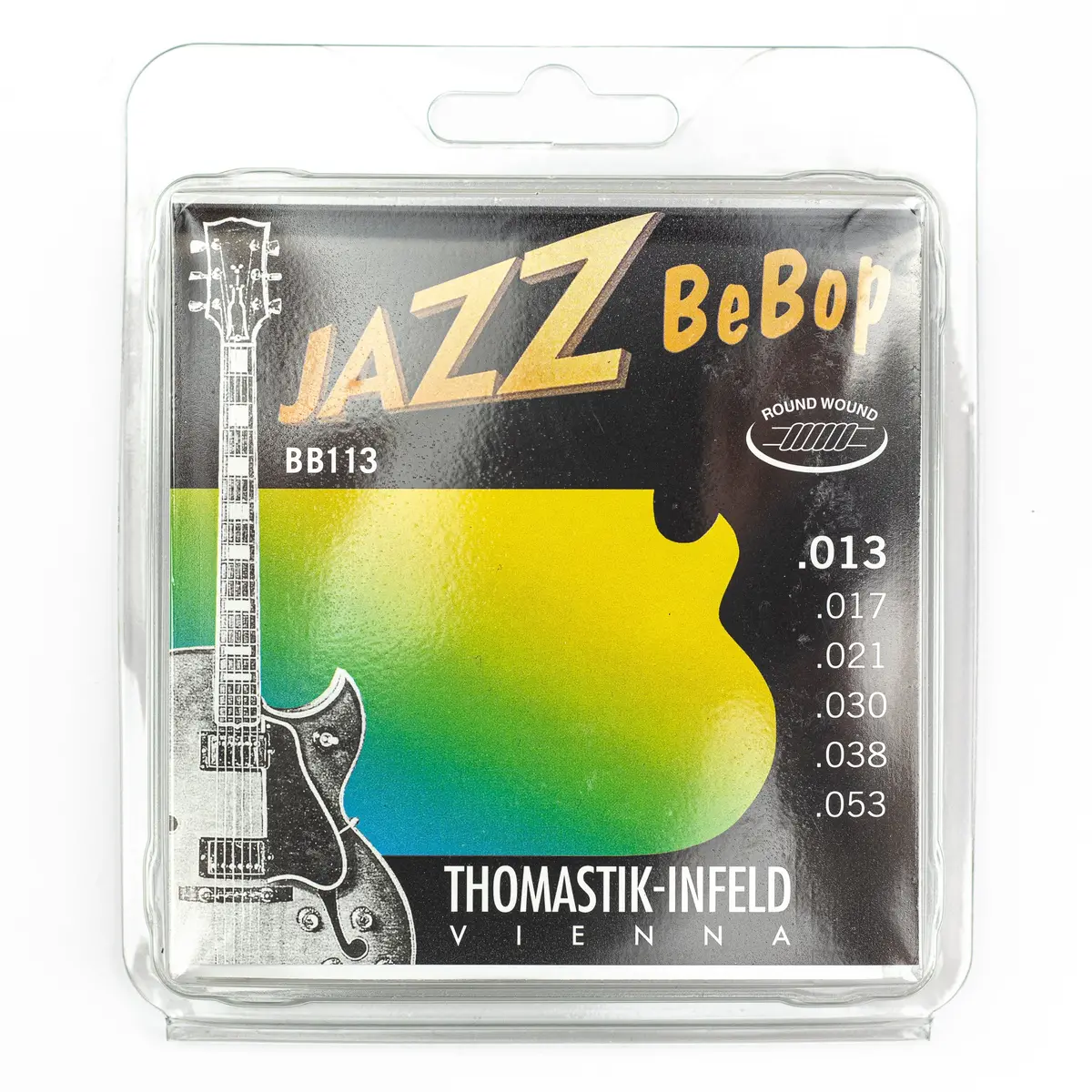 Thomastik Infeld Vienna - Jazz Bebop Roundwound Bb113 Electric Guitar Strings - 13-53 (1 Pack) 1