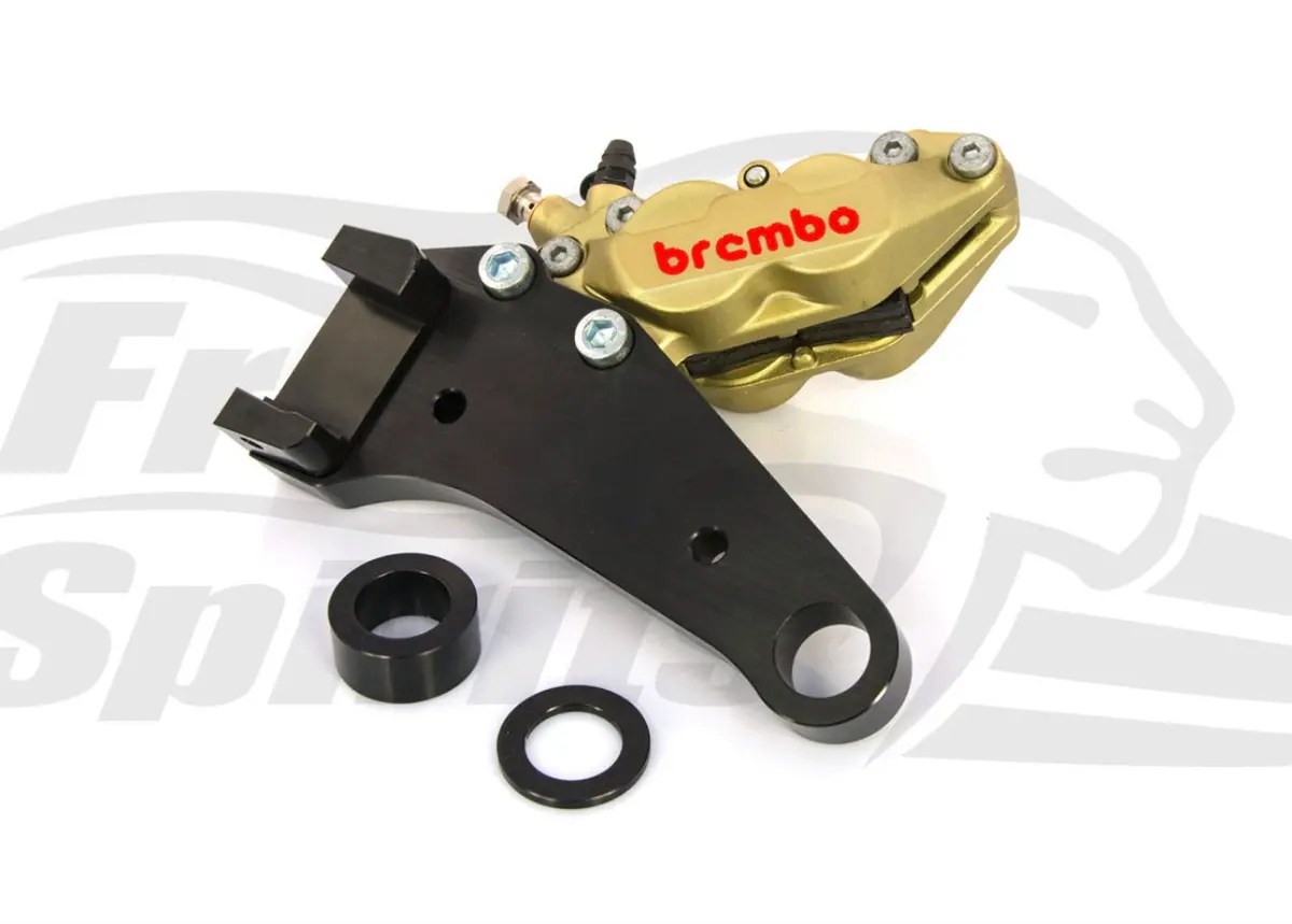 Free Spirits Brembo Rear Caliper Upgrade 11.5” Rotor - 2004-2012 Harley Davidson Sportster 2