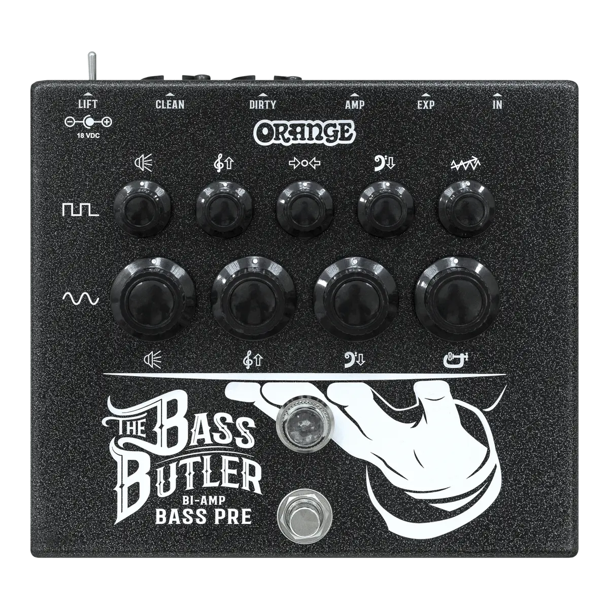 Orange Bass Butler Bi-Amp Bass Preamp Pedal 1