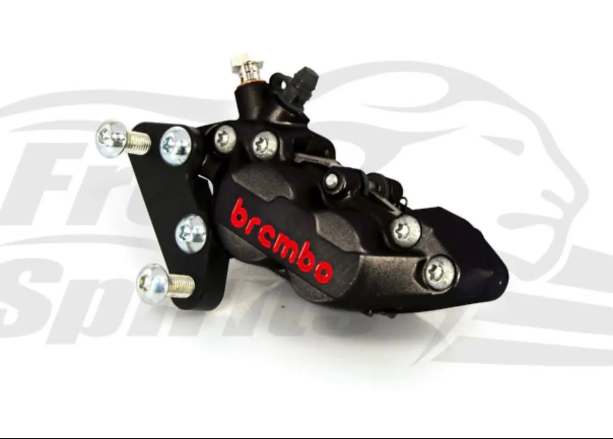 Free Spirits Brembo Front Brake Kit - Harley Davidson Sportster 00-13, Dyna 00-05 & Softail 00-14 1
