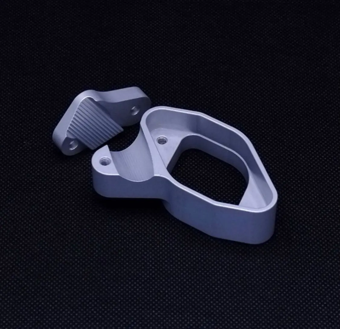 Iron Machine Ignition Key Relocation Bracket - 01-15 Triumph Classic Twins 2