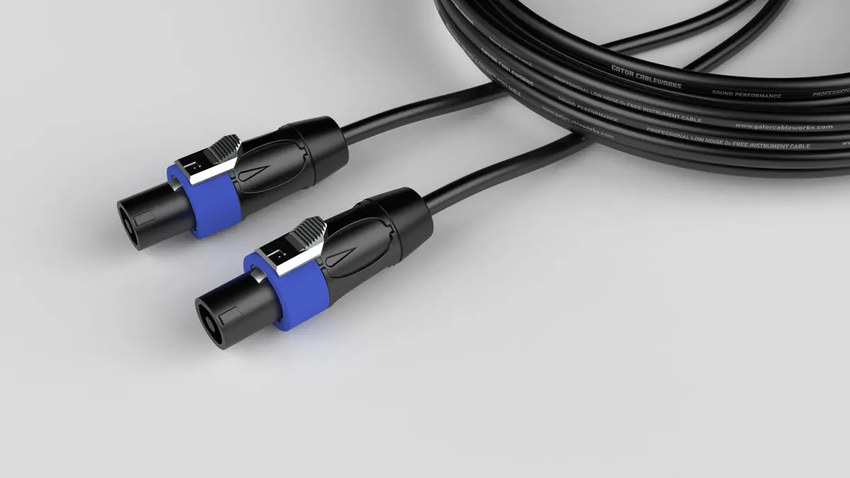 Gator 3-Foot Twist Lock Connector Speaker Cable (Gcwc-Spk-03-2Tl) 1