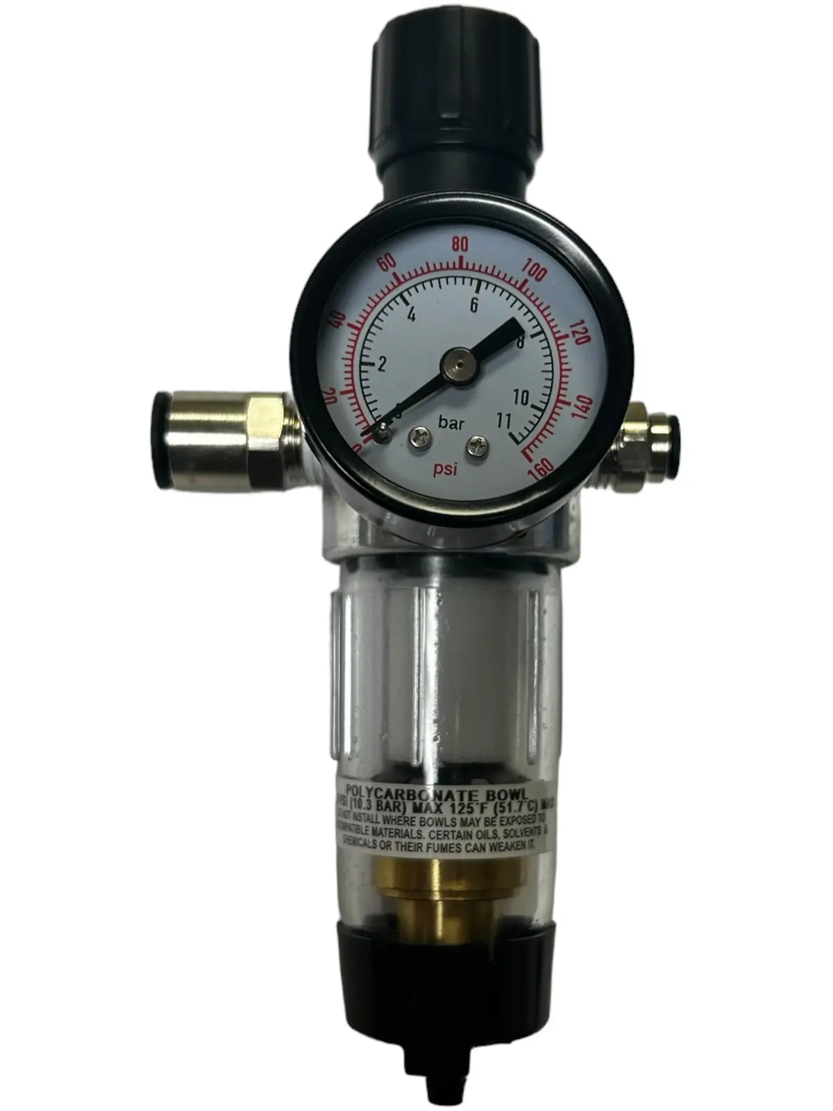 Master Pneumatic Cfdr55m-2 Miniature Integral Filter/Regulator - New No Box 1