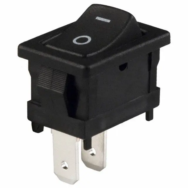 Lot Of 19 - C&K Components D502j12s215hqa Switch Rocker On/Off Spst Quick Connect Curved Rocker 10A 250Vac 30Vdc - In Original Packaging 1