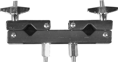 Cannon Percussion Mini Clamp Up257 - Black/Chrome Finish 1