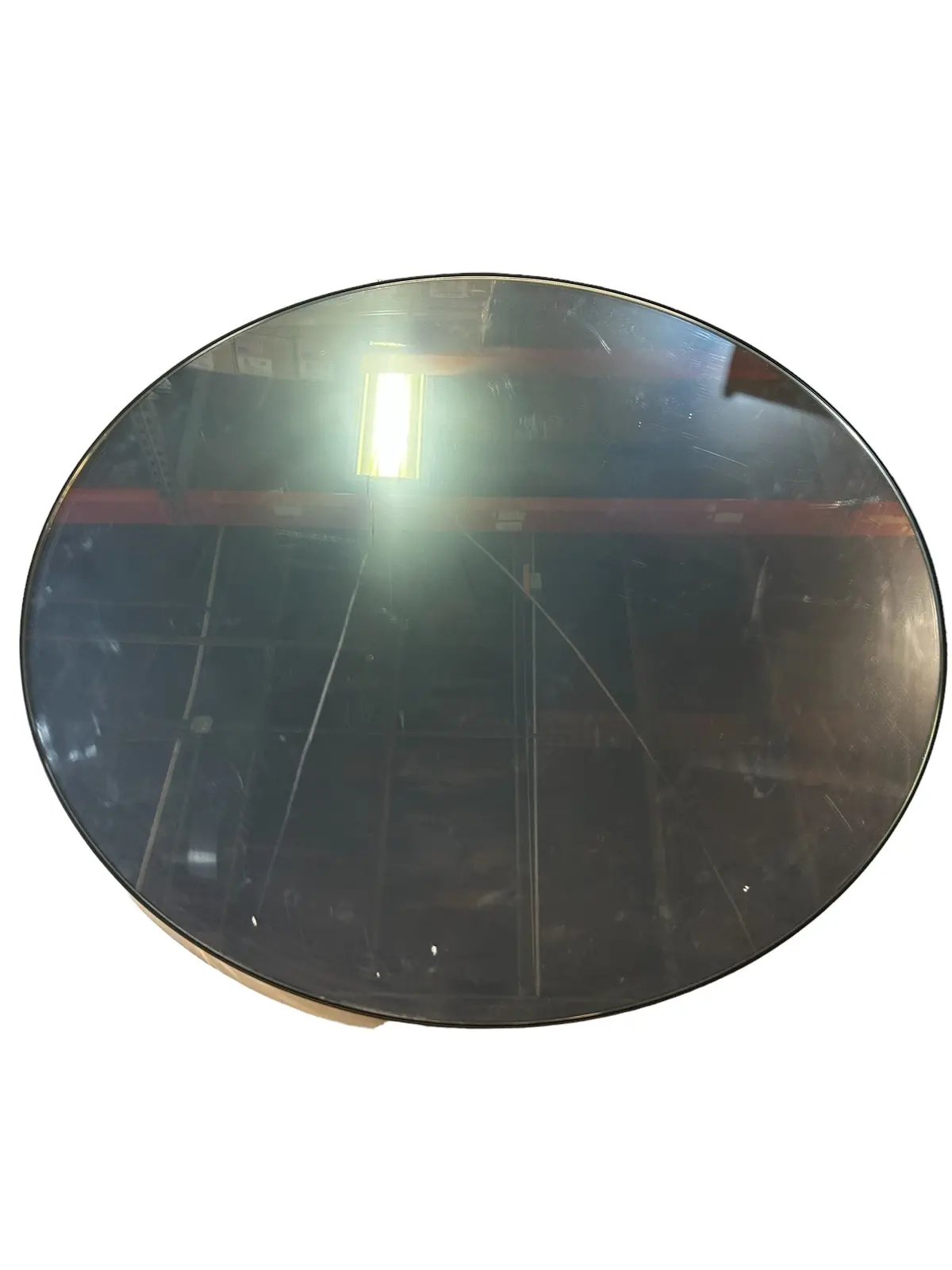 Canarm, R7mbk32, Carson, 32", Round Mirror, Matte Black 1