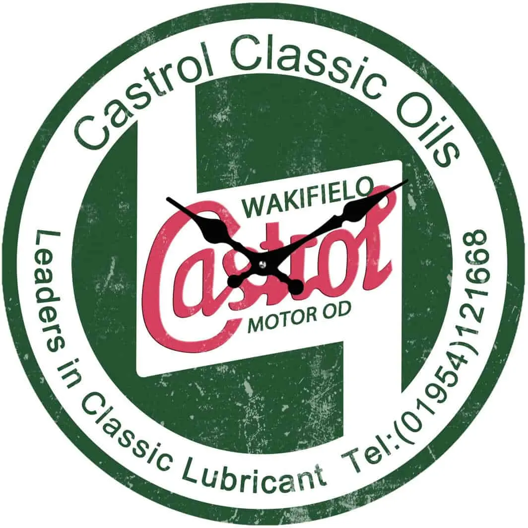 Clock - Castrol Classic Oils 1