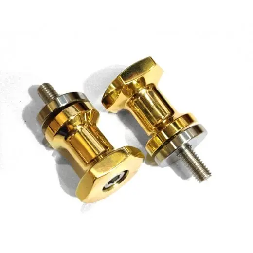 Motone Paddock Stand Bobbins - Brass 1