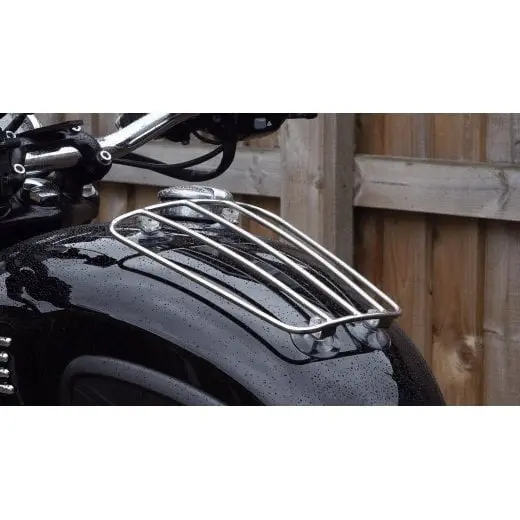 Motone Classic Aero Style Tank Rack - Polished 1