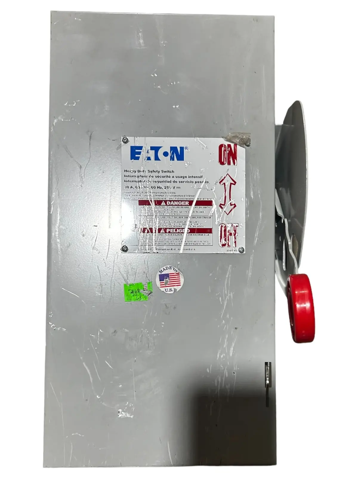 Eaton- Cutler Hammer, Dh361ugk - Cosmetic Damages/ Scratched/ Bent Handle 1