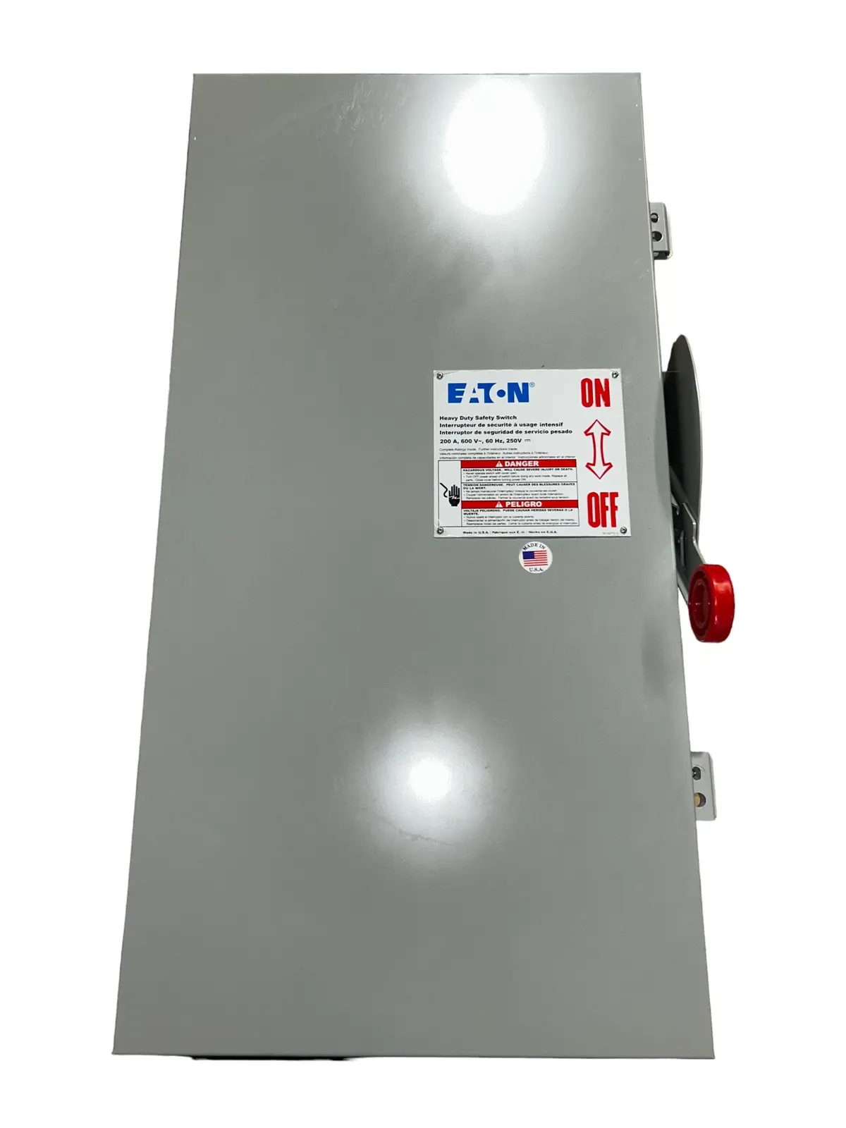 Eaton - Cutler Hammer, Dh364udk - Heavy Duty Single-Throw Non-Fused Safety Switch, Nema 12, Non-Fusible, Three-Pole, Three-Wire 1
