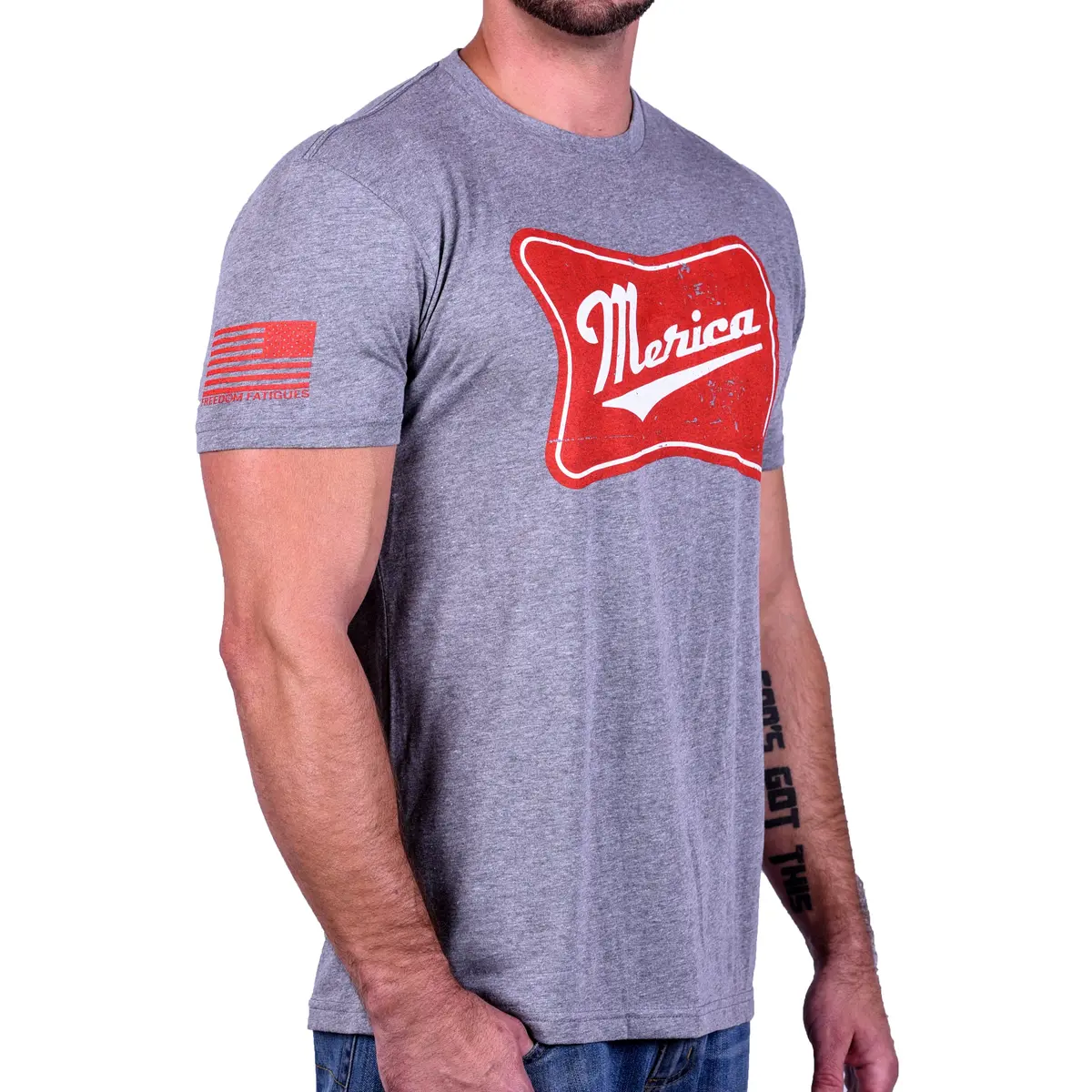 Men's ‘Merica Patriotic T-Shirt 1