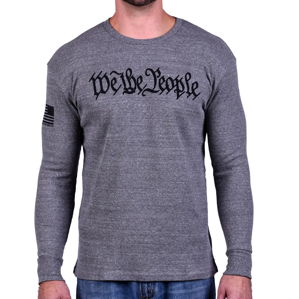 Men's "We The People" Patriotic Long Sleeve Thermal 1