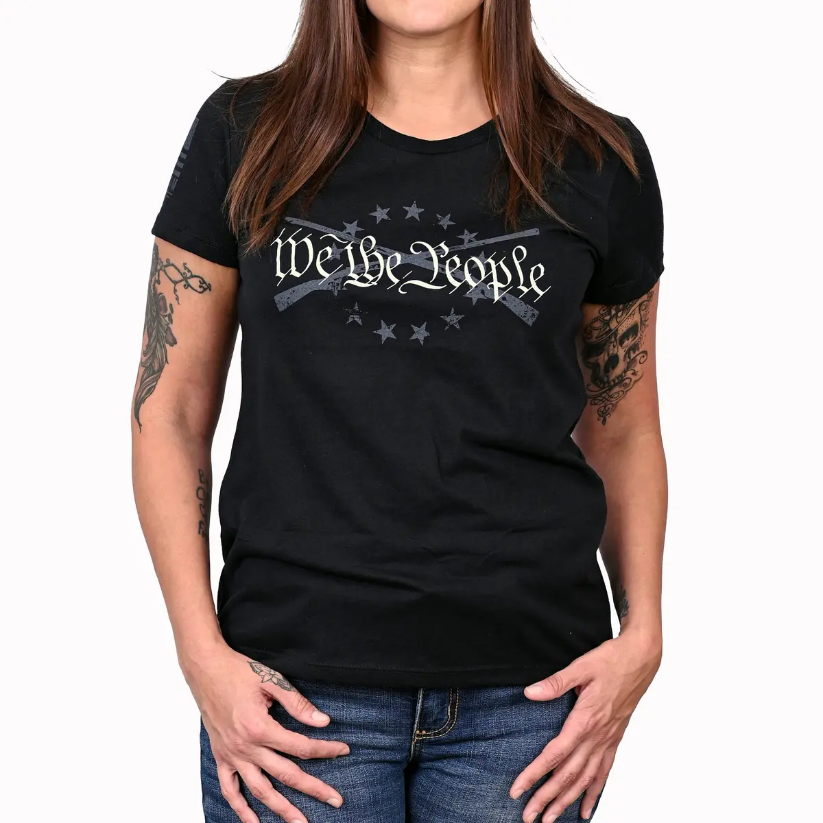 Women's "We The People" Patriotic T-Shirt 1