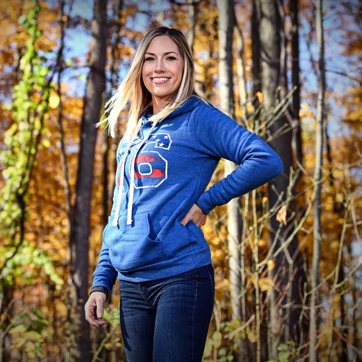 Women's '76 Stars & Stripes Hoodie 1