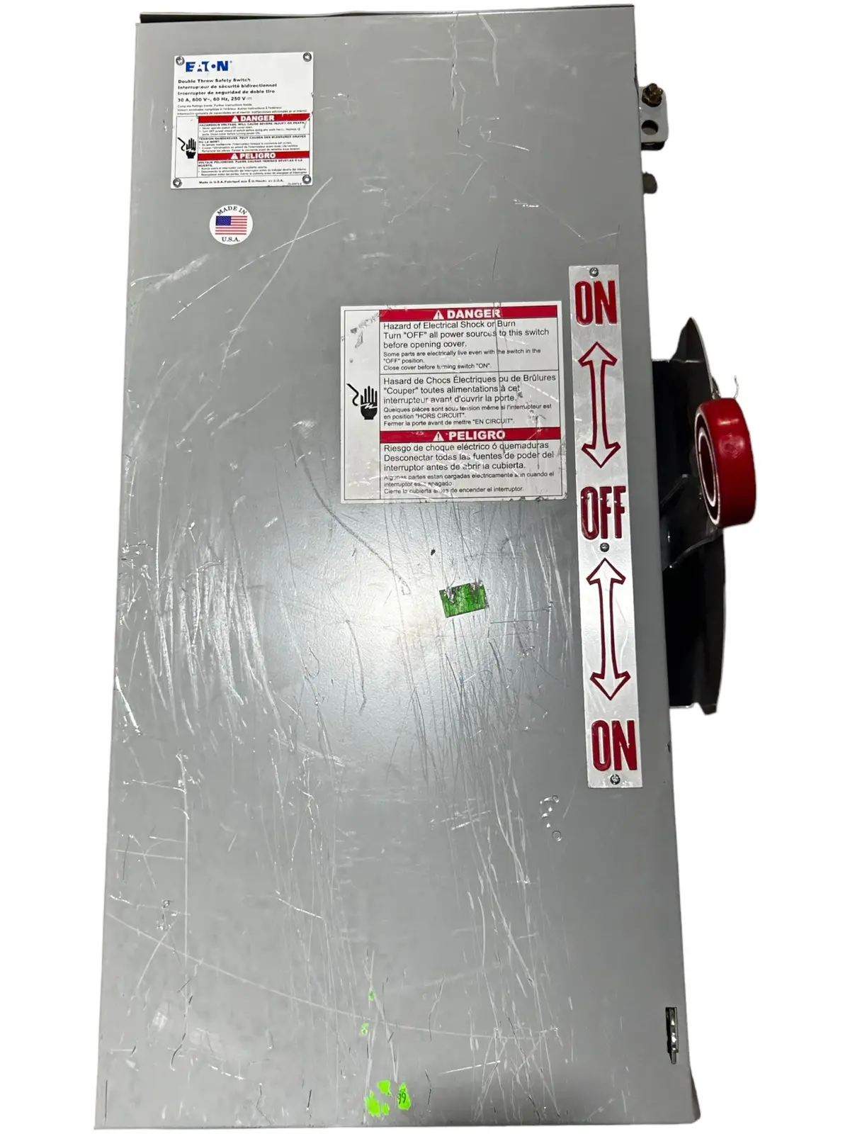 Eaton- Cutler Hammer, Dt361urk - Cosmetic Damages/ Scratched/ Bent Handle 1