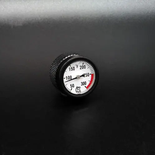 Super Corse Temperature Gauge Oil Fill Cap - Triumph Classics 4