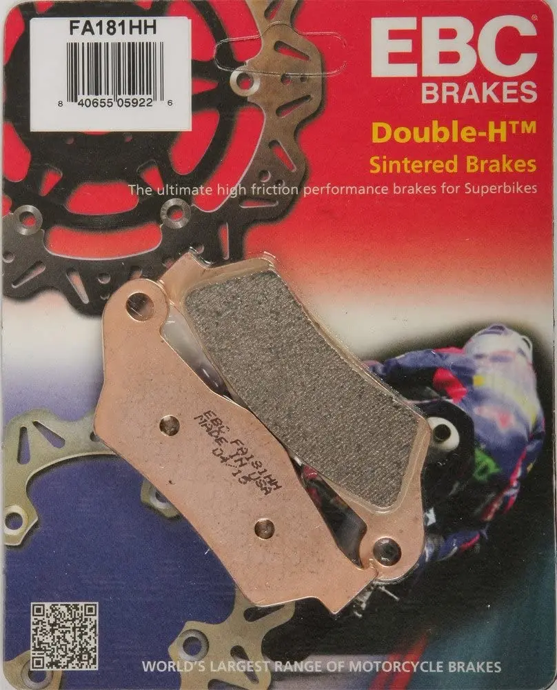 Ebc Sintered Hh Brake Pads Fa181hh - Front - Triumph Bobber Black / Speedmaster 1
