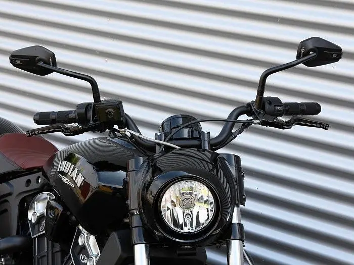 Wunderkind Custom Adjustable Brake And Clutch Levers - Indian Scout Bobber 4