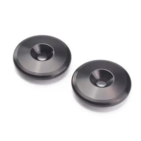 Triumph Bar End Finishers - Black 1