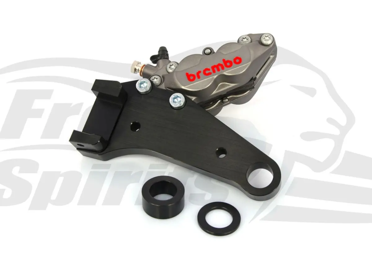 Free Spirits Brembo Rear Caliper Upgrade 11.5” Rotor - 2004-2012 Harley Davidson Sportster 3