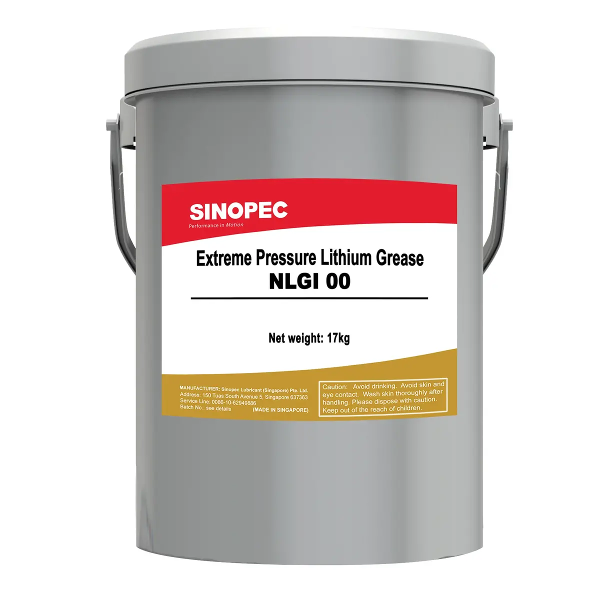 Ep-00 Extreme Pressure Lithium Semi-Fluid Grease Nlgi 00 - 35Lb Pail 1