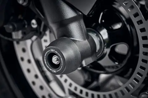 Evotech Performance Front Spindle Bobbins - Triumph Trident 660 2