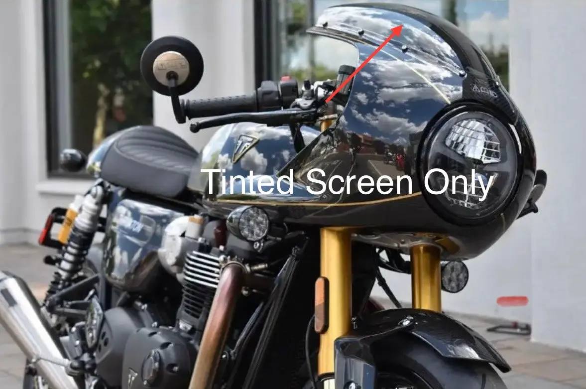 Triumph Thruxton Tfc Tinted Windscreen 1