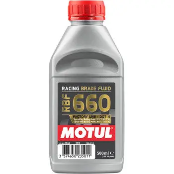 Motul Rbf 660 Factory Line Brake Fluid - Dot 4 - 500Ml 1