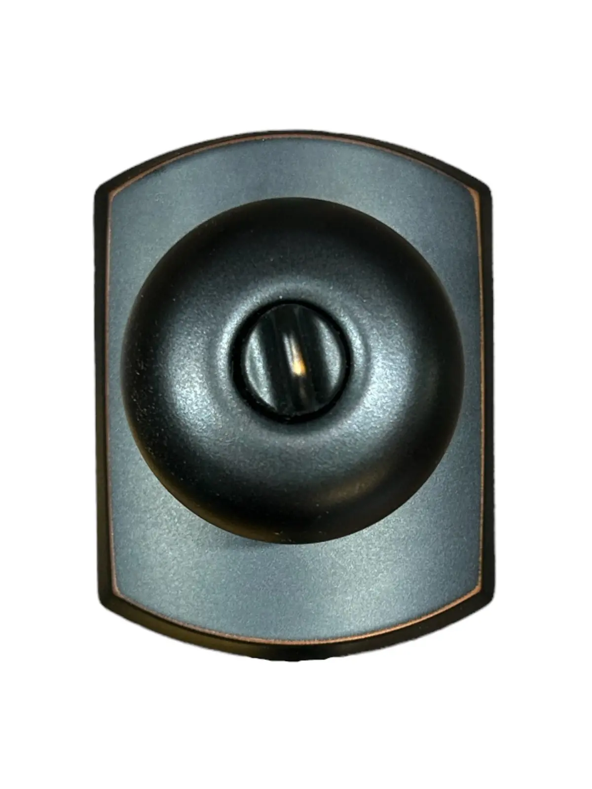 Schlage, F51a Ply 716 Grw, Plymouth Keyed Entry Single Cylinder Door Knob Set With Decorative Greenwich Trim - New In Box 1