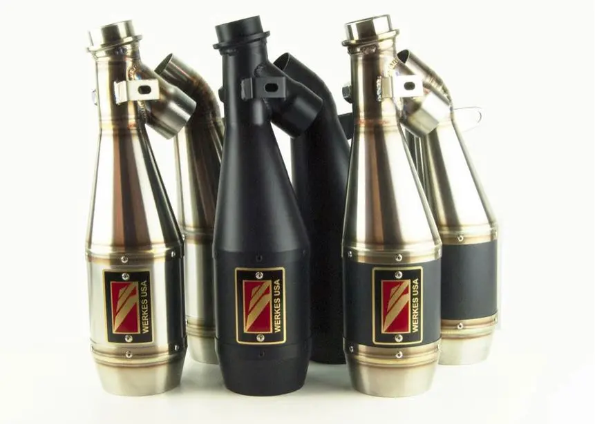 Competition Werkes Gp Slip-On Exhaust Triumph Rocket 3 1
